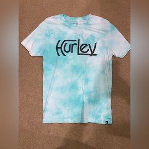 Hurley blue tie dye t-shirt